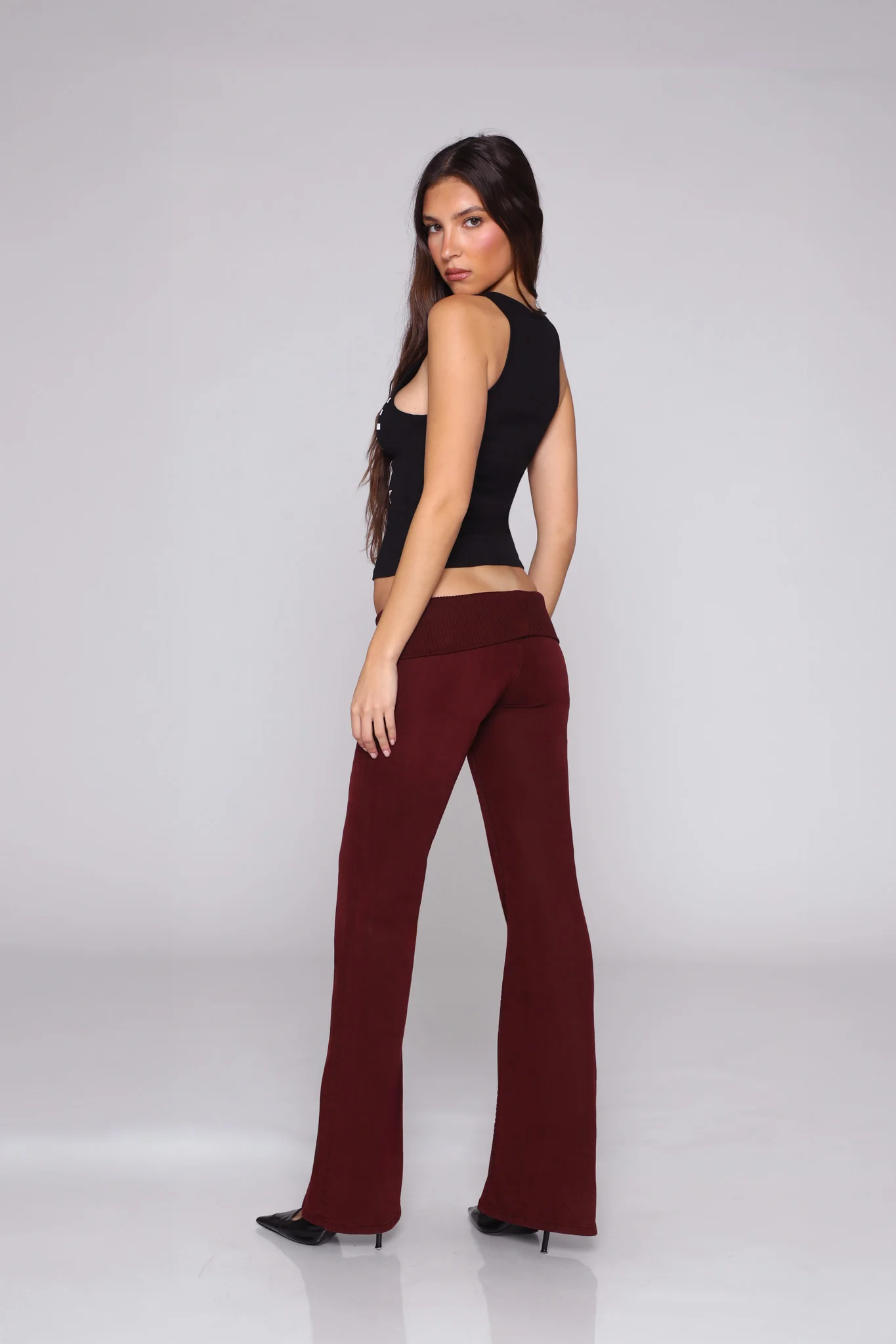 MARIAH BOOTCUT / MERLOT - Image 4