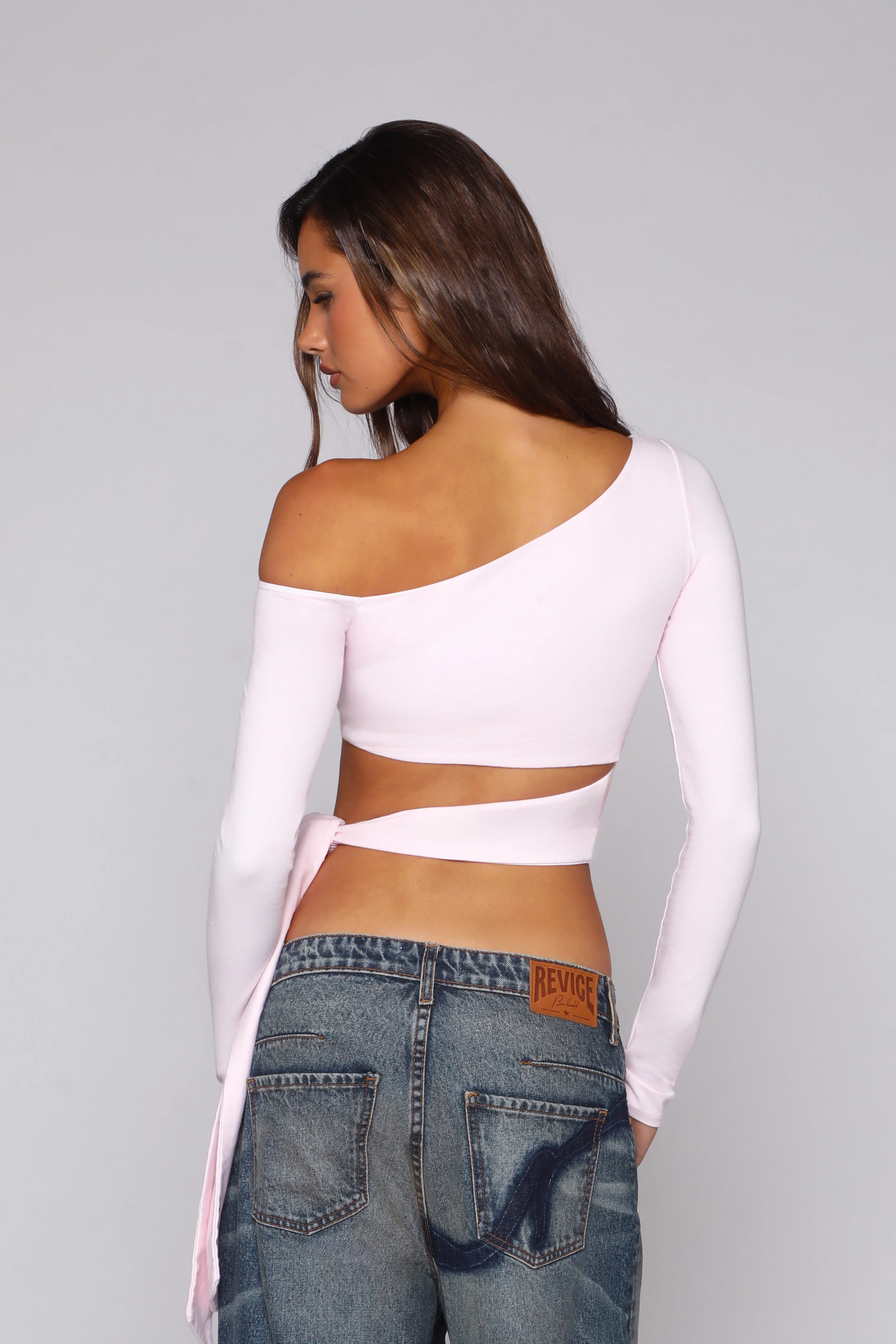 PAISLEY LONG SLEEVE / COTTON CANDY - Image 5